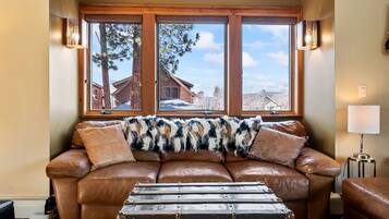 TV connectée, cheminée