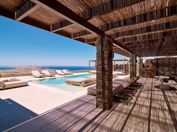 Villa Sapphire by Mykonos Rocks | 2 sovrum, värdeförvaringsskåp på rummet och ljudisolering