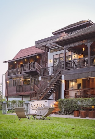 Front of property. Akara House Sukhothai