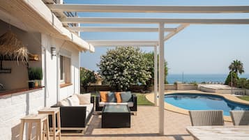 Villa, Sea View | Terrace/patio