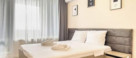 2 chambres, bureau, fer et planche Ă repasser, Wi-Fi
