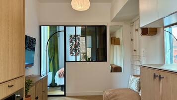 Leilighet â comfort, byutsikt | OppholdsomrĂ„de