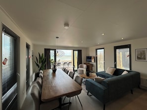 Interior - Unique, totally new Beach villa for 8 p. directly at the IJsselmeer, Enkhuizen (Enkhuizen)