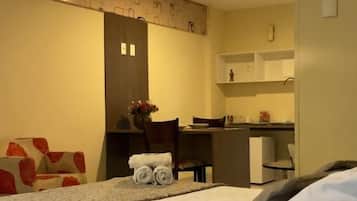 Quarto casal conforto | Wi-Fi de cortesia
