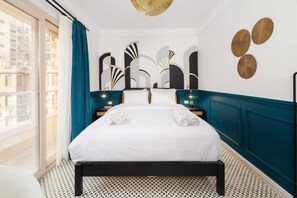 1 bedroom, iron/ironing board, bed sheets - The Neat Nostalgic 1bdr Studio @ Cairo's Downtown (Cairo)