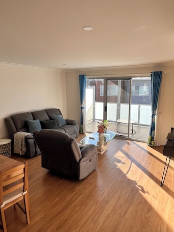 Living area. Stylish 4 bedroom 3 bathroom lakeside townhouse