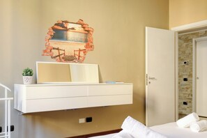 Apartment, 1 Double Bed with Sofa bed, Balcony | 1 bedroom, laptop workspace, iron/ironing board, free WiFi