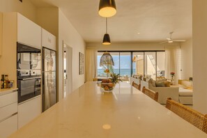 Premium-Apartment, Meerblick | Eigene Küche