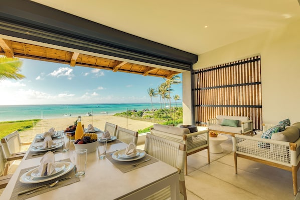 Premium Apartment, Sea View | Terrace/patio - Dalblair by Horizon Holidays (Pointe D'esny)