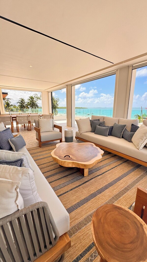 Luxury Penthouse | Living area - Dalblair by Horizon Holidays (Pointe D'esny)