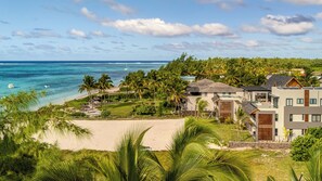 A szálláshely homlokzata