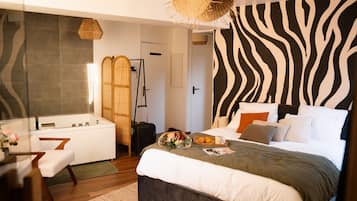 1 slaapkamer, een strijkplank/strijkijzer, gratis wifi, beddengoed