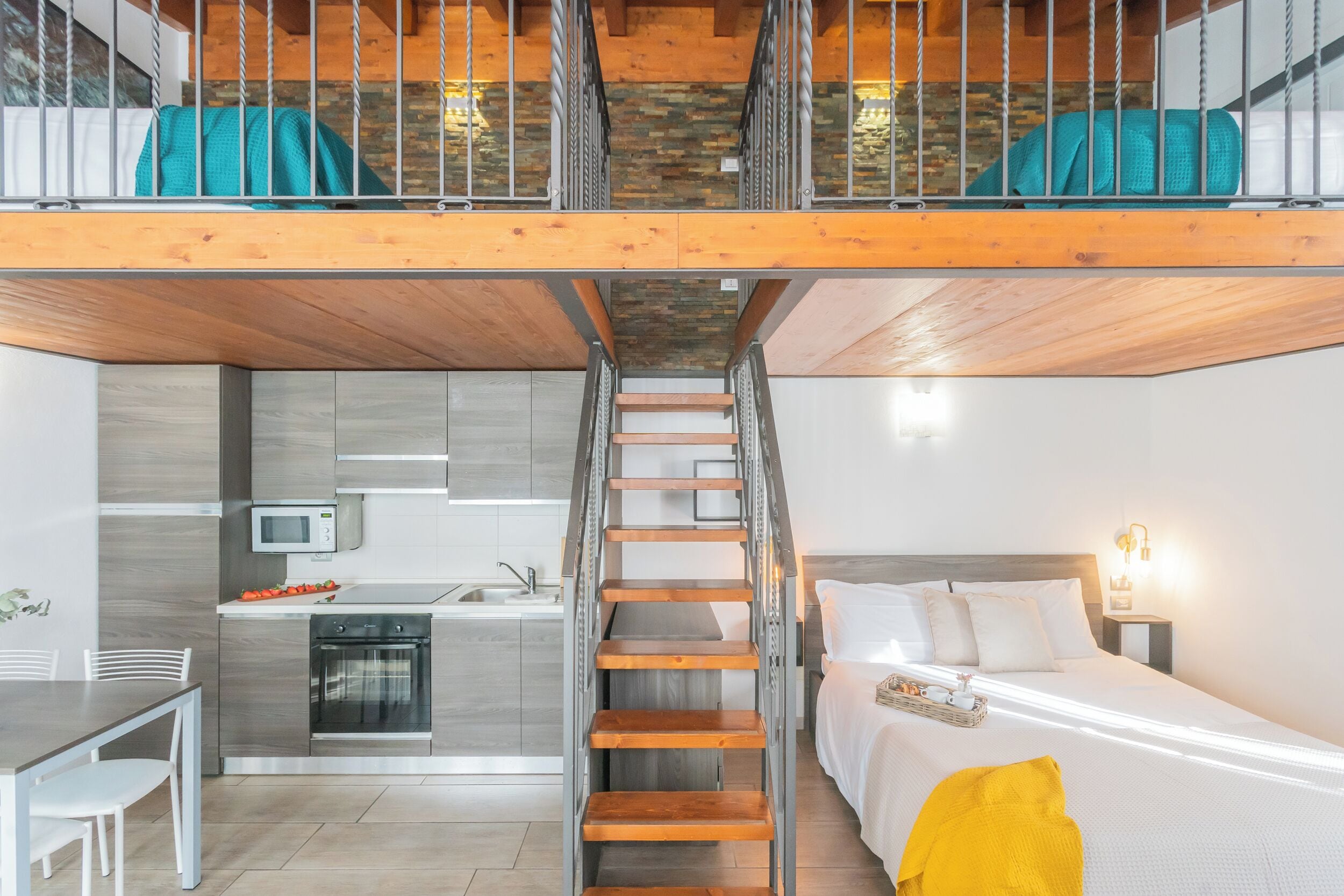 Studio, Multiple Beds (1 Bedroom) | 2 bedrooms, soundproofing, cots/infant beds, free WiFi