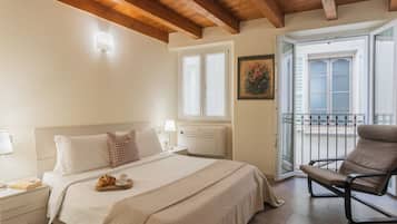 2 bedrooms, cots/infant beds, free WiFi, bed sheets