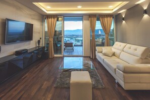 Apartamento superluxo | Área de estar