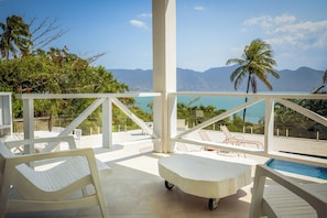 Exclusive Room, Jetted Tub, Sea View | View from room