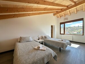 2 slaapkamers, een strijkplank/strijkijzer, gratis wifi, beddengoed