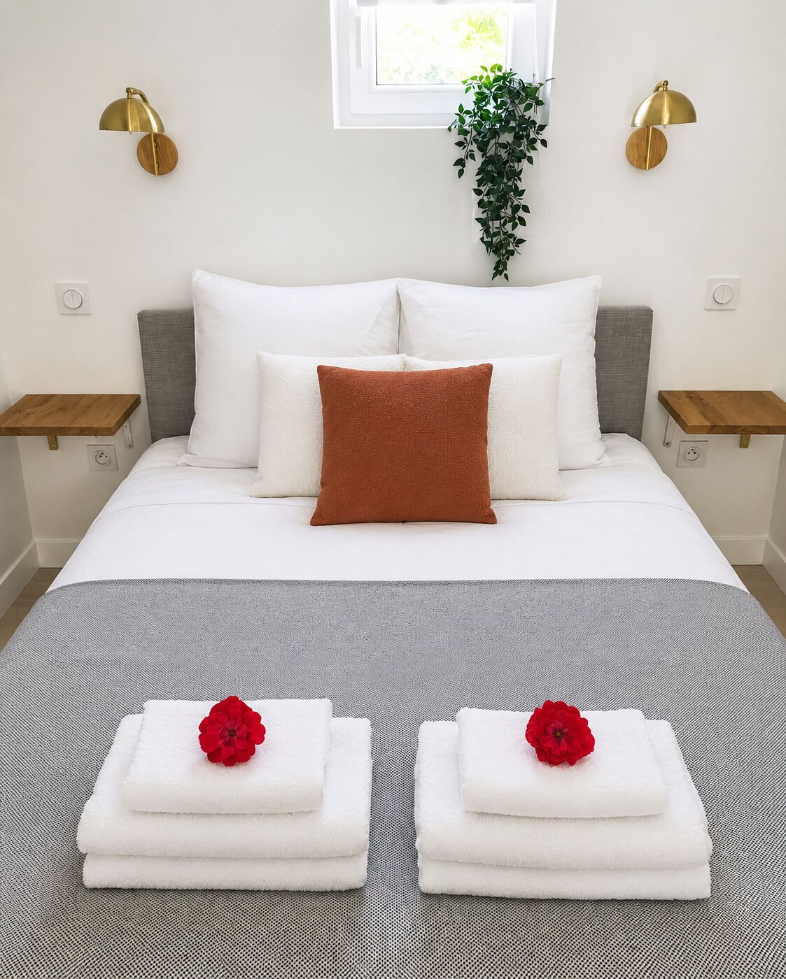 1 slaapkamer, een strijkplank/strijkijzer, wifi, beddengoed