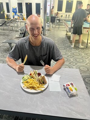 Fassade der Unterkunft