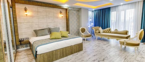 Deluxe kamer | 1 slaapkamer, een laptopwerkplek, gratis wifi