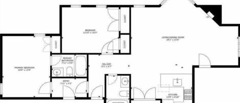 Appart'hôtel, plusieurs lits (Pico Village Resort G301) | Plan d’étage