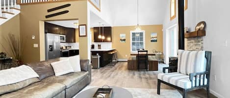 Ferienhaus, Mehrere Betten (The Mendon House) | Wohnbereich