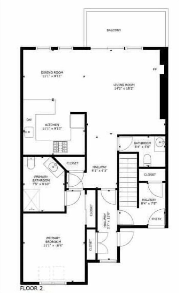 Apartamento, varias camas (Sunrise - W Glade K-5) | Plano
