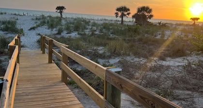 Salty Mermaid. Beach House on Little Gasparilla Island. Come get salty!