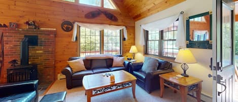 Maison, plusieurs lits (Beechwood Home) | Coin séjour