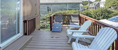 Condo, 1 cama de casal (Beach Daze Cottage) | Terraço/pátio