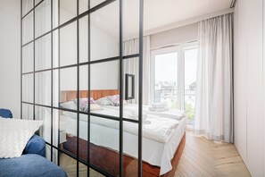 Comfort-studio, parveke | Silitysrauta/-lauta, ilmainen Wi-Fi