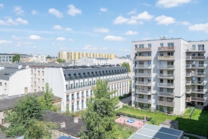 Comfort studio, balkon | Uitzicht op de stad