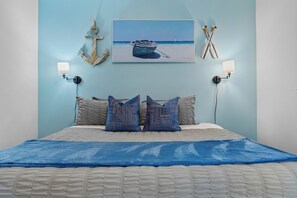 4 室のベッドルーム、WiFi (無料)、ベッドシーツ