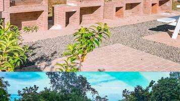 Zimmer, 1 Schlafzimmer, Raucher, Balkon | Pool