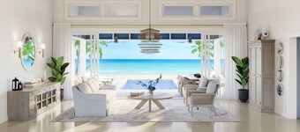 NEW BluWakes Luxury 10 Bedroom, Beachfront, Pool, Family, Grou