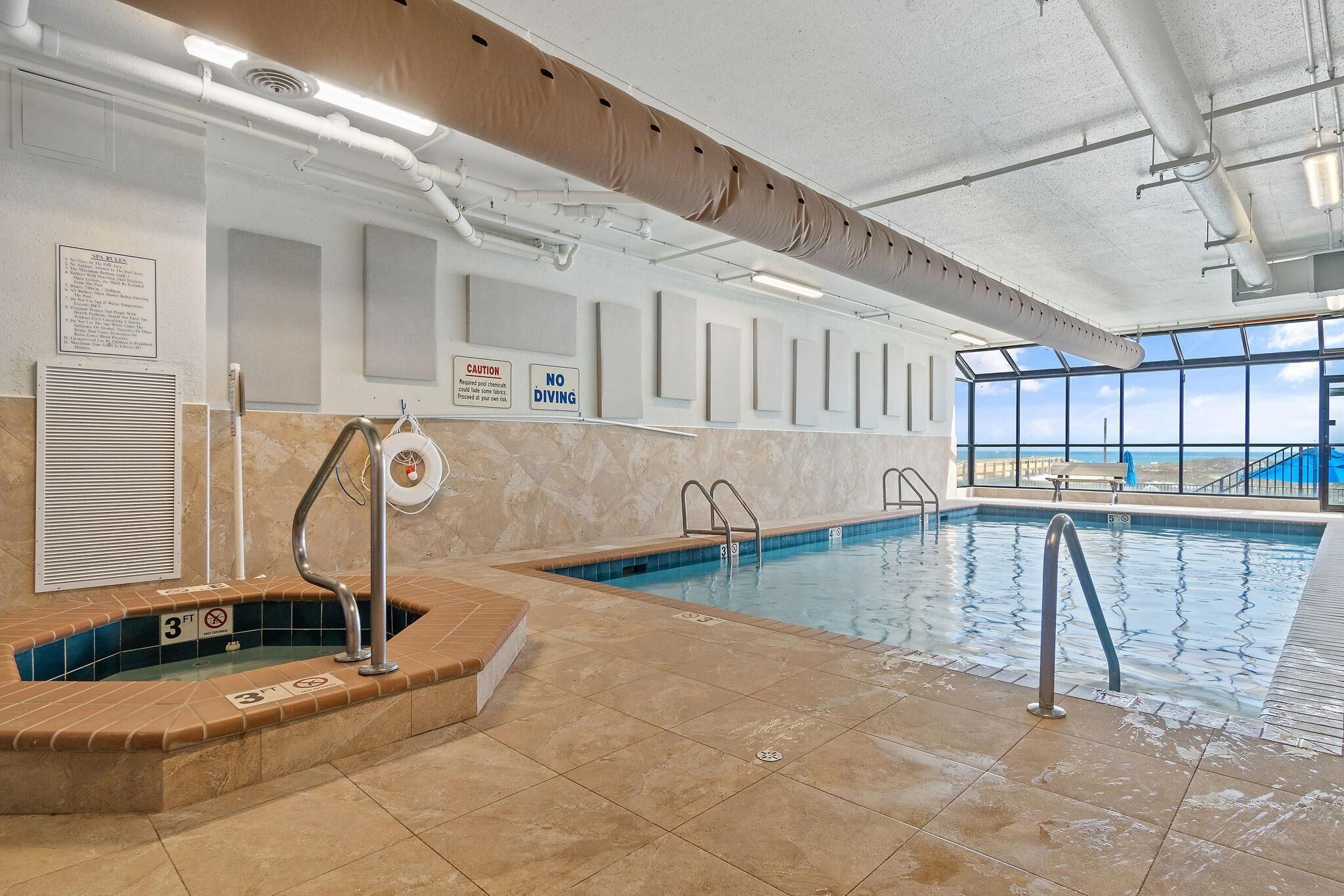 Condo, Multiple Beds (Phoenix VIII 1503) | Pool | Indoor pool, a heated pool