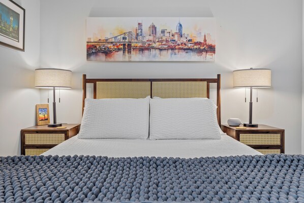 1 dormitorio, escritorio, wifi gratis y ropa de cama