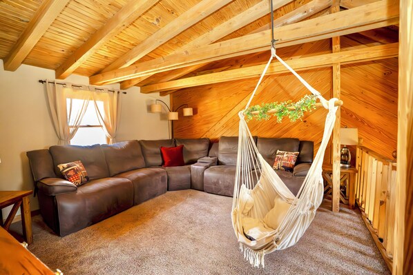 Smart TV, chimenea y tenis de mesa 
