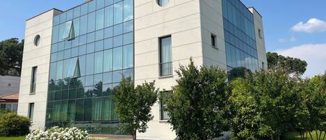 Façade de l’hébergement