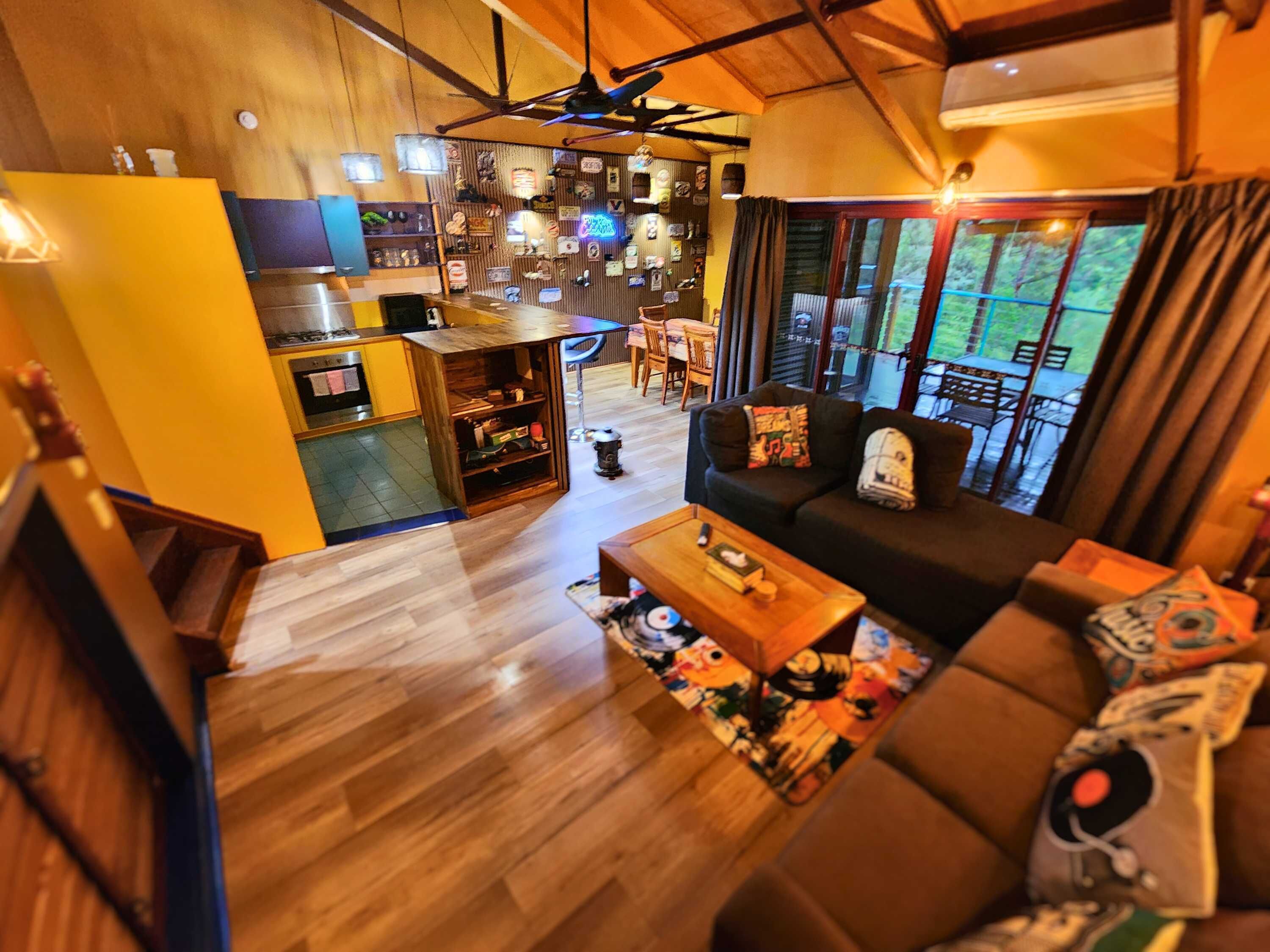 TV, video games, books, offices