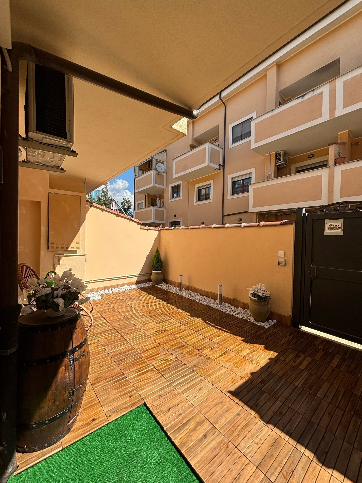 Enceinte de l’hébergement