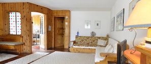 2 bedrooms, iron/ironing board, travel crib, bed sheets