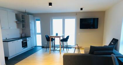 50qm Suite in Heilbronn mit eigener Tiefgarage. Wohnen auf Zeit in Heilbronn a.N