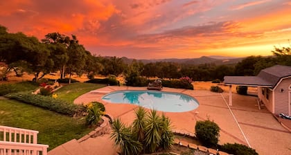 Idyllic Gold Country Estate On Acreage, w/Private Pool & Close To Hiking Trails