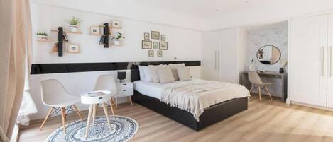 4 عدّة غرف نوم ومكتب ومكواة/لوح كي وواي فاي مجانًا