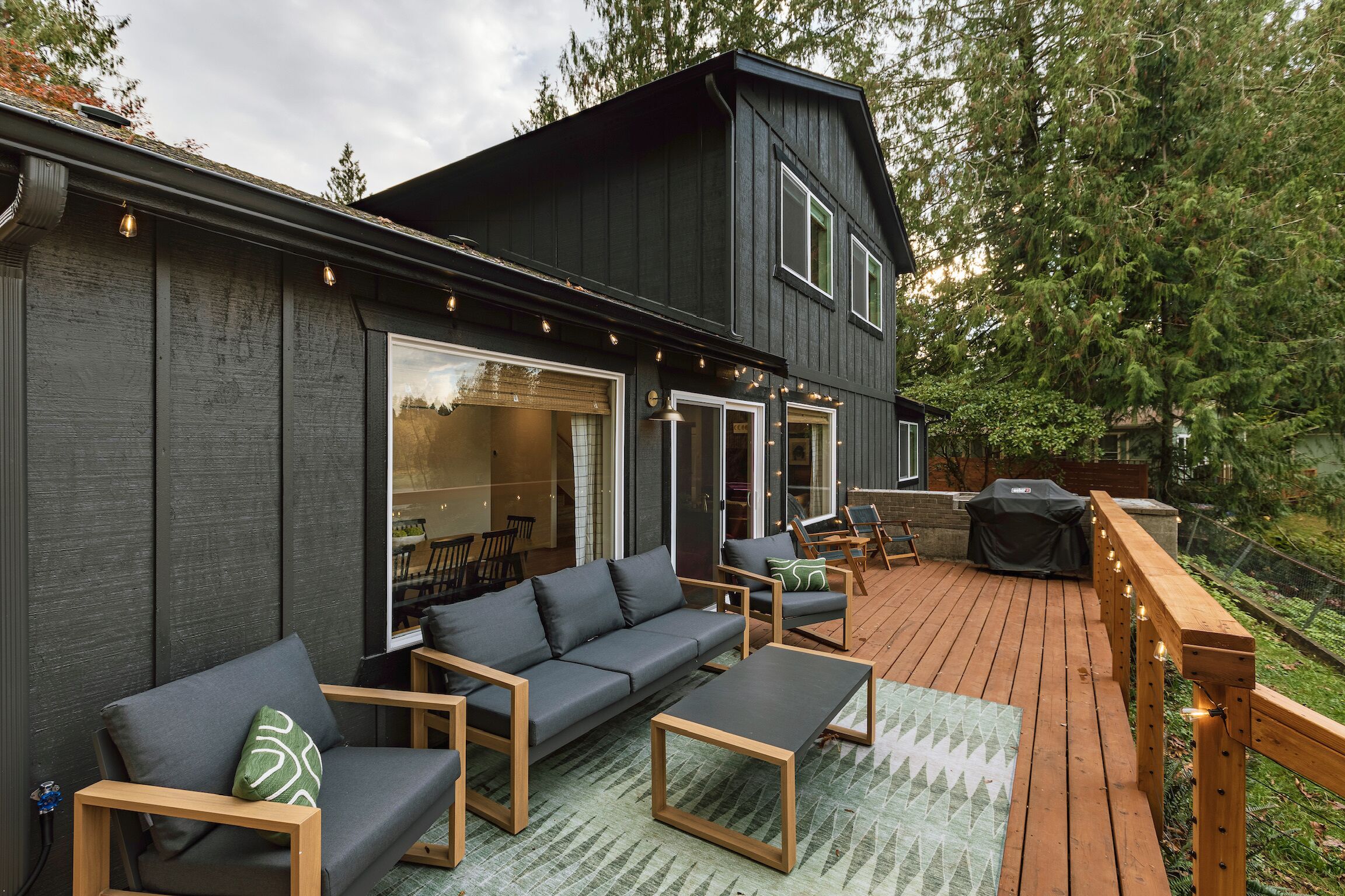 Fresh air, cozy seating, and endless forest views 🌲