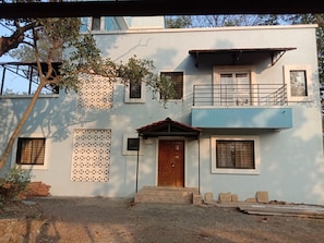 Voorkant van accommodatie