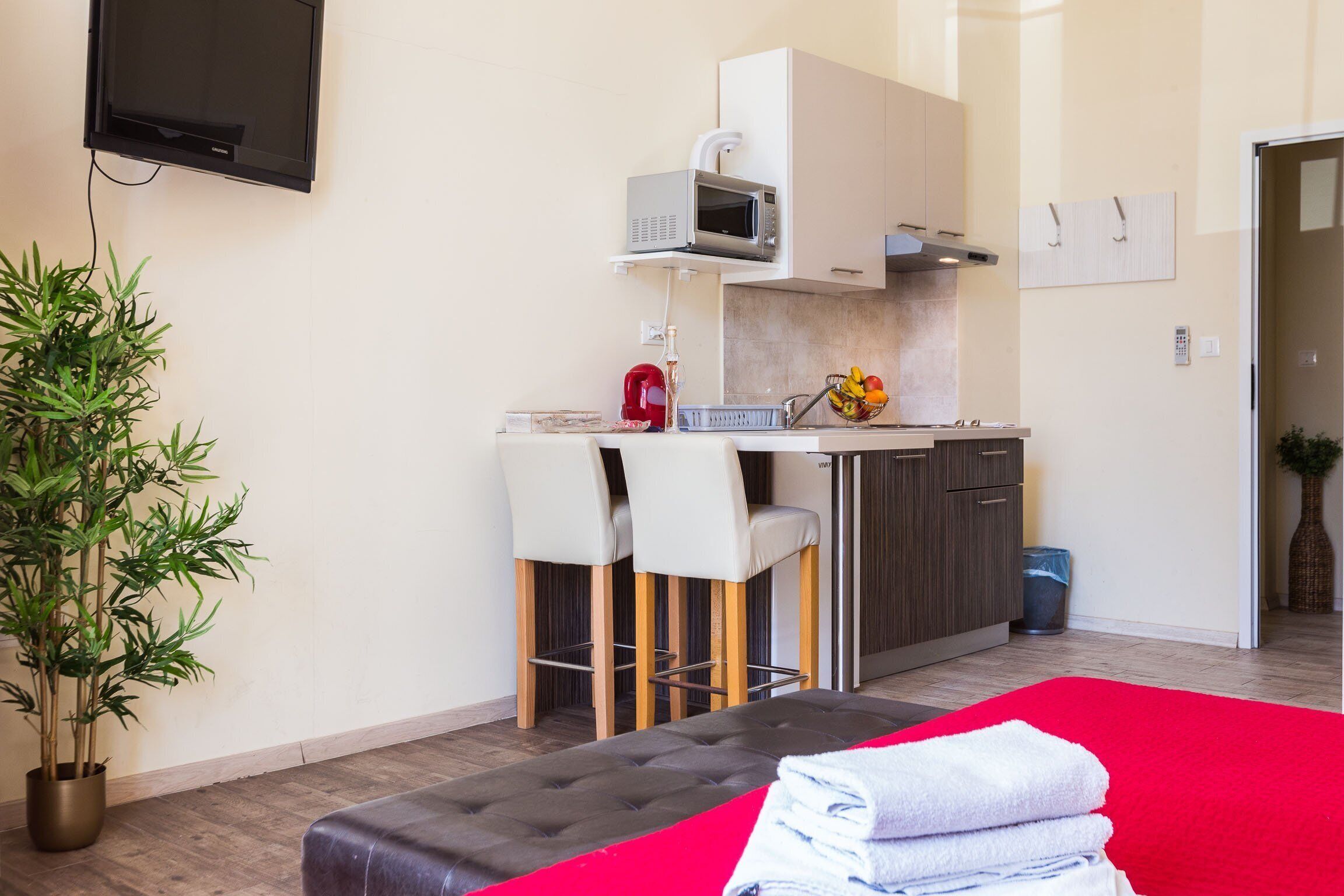 Estúdio (Studio Apartment) | 3 quartos, berços (sobretaxa)