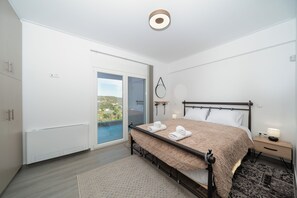 2 dormitorios, tabla de planchar con plancha, wifi y ropa de cama
