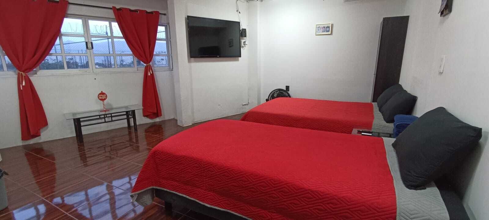 Standard Room, Multiple Beds | Desk, laptop workspace, free WiFi